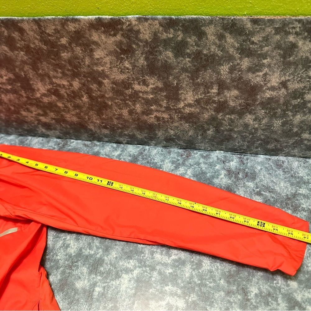 Adidas Men's Vibrant Orange Windbreaker - Picture 8 of 9